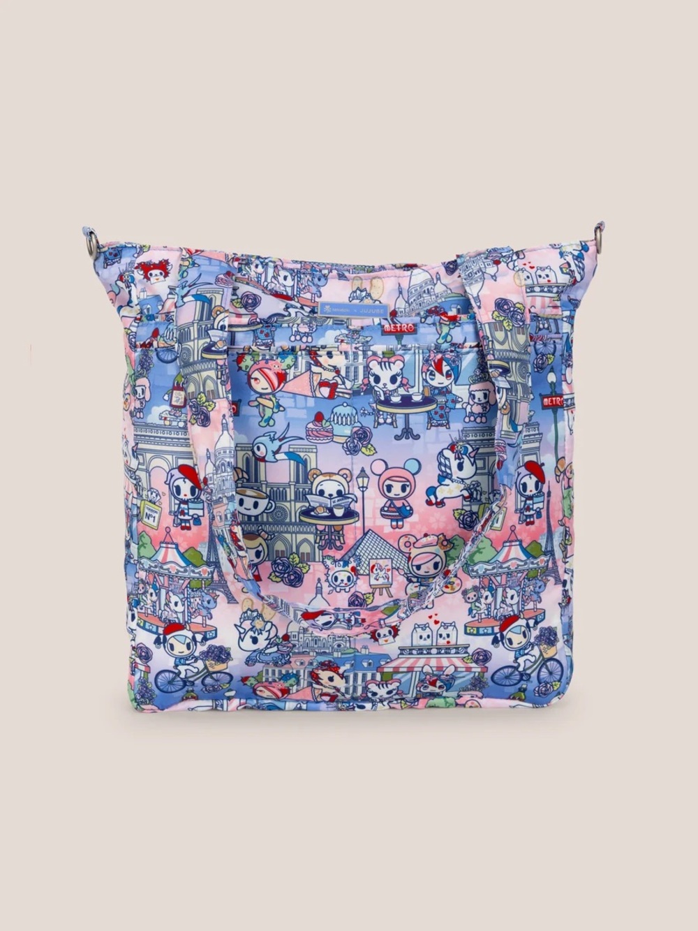 NWT JUJUBE TOKIDOKI BE LIGHT TOTE BAG - C'EST LA VIE À PARIS